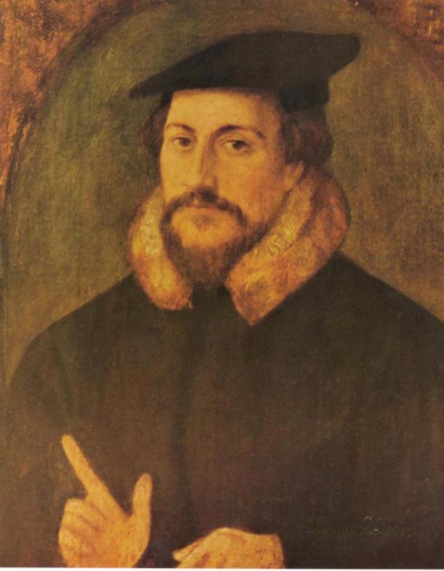 John Calvin(1509 - 1564), French Protestant theologian of the Reformation held the view that human free will is predetermined. While rejecting the role of free will, Calvinism maintains that God's grace is irresistible.