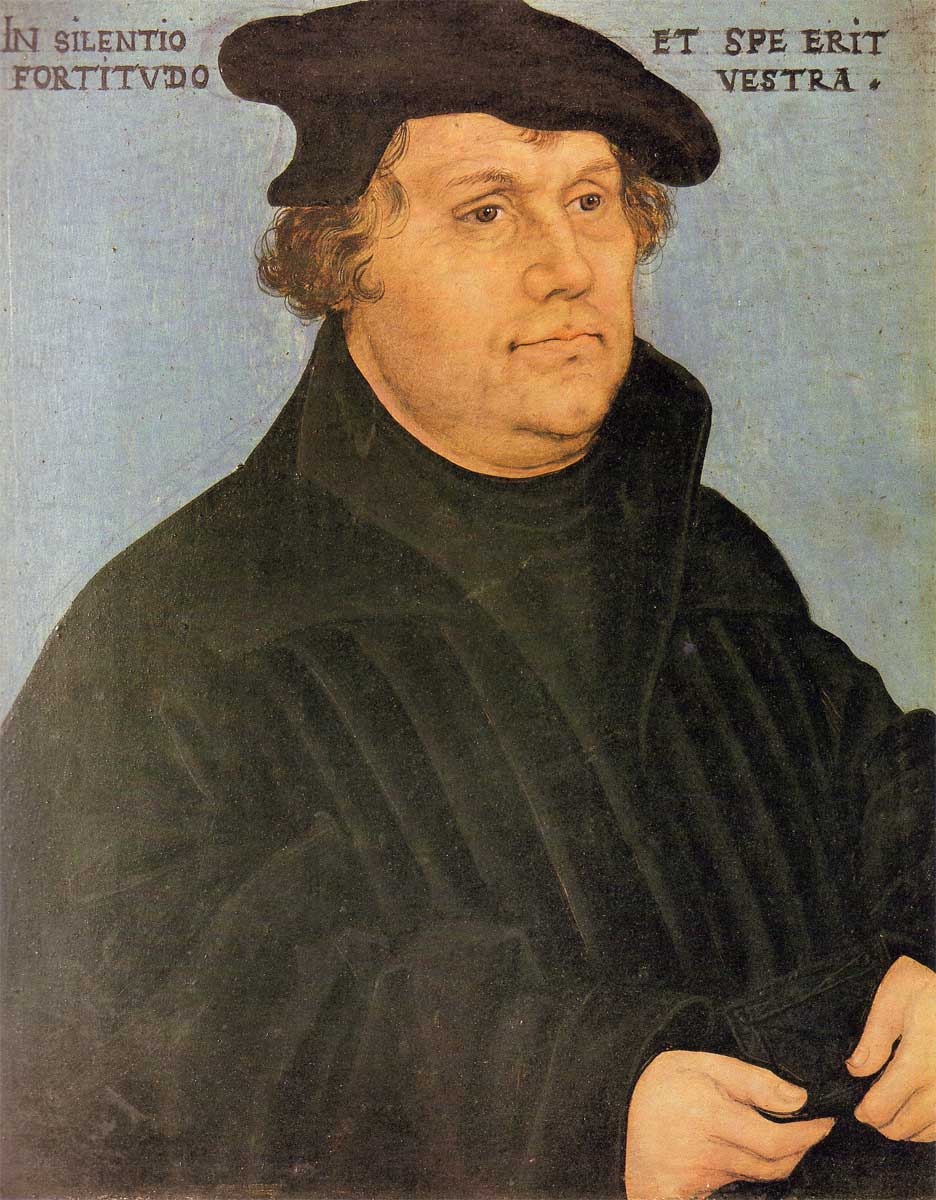 Martin Luther(November 10, 1483 to February 18, 1546), German theologian, leader of the Protestant Reformation held the view that everything is determined by God from the beginning.
