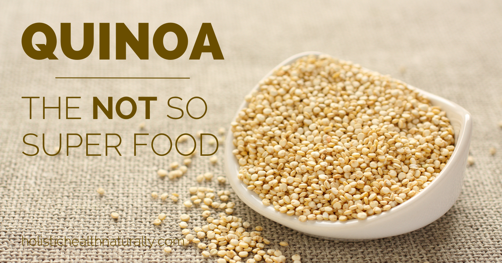 QUINOA - SMELL TEST - I AM THE SECRET INGREDIENT. WE NEED A POLYAMINE DATABASE FOR ASSESSING DIETARY INTAKE OF CHEMICAL COMPOUNDS SUCH AS SPERMINE, SPERMIDINE, AND PUTRESCINE.